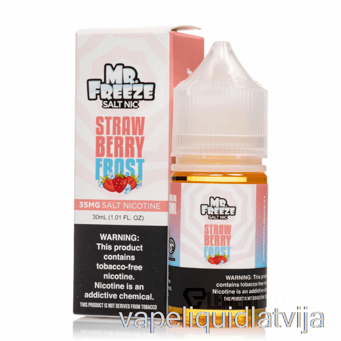 Zemeņu Sals - Mr Freeze Salts - 30ml 50mg Vape šķidrums